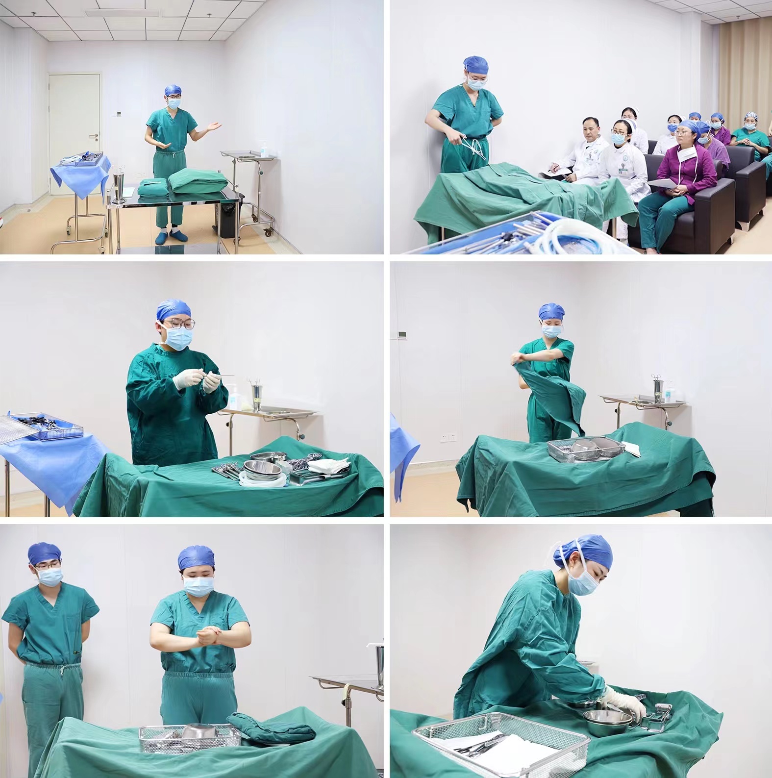 【以賽促學】宿遷市鐘吾醫(yī)院麻醉手術科舉辦腔鏡器械擺臺操作技能比賽(圖3) 【以賽促學】宿遷市鐘吾醫(yī)院麻醉手術科舉辦腔鏡器械擺臺操作技能比賽(圖3)